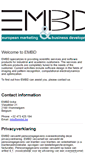 Mobile Screenshot of embd.be